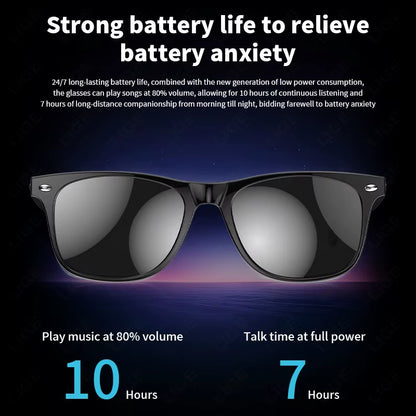 AI Intelnt Translation Glasses 163 Online Language AI Automatic Dialogue Translation Bluetooth Translation Glasses Men Women
